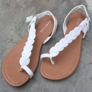 Rampage braided sandals | 10M